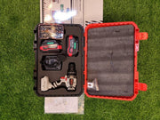 دريل لاسلكي مع بطاريتين 198 فولت