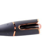 جهاز كلارا لتجعيد الشعر تلقائيًا - هو مكواة تجعيد شعر تلقائية باللونين الأسود والذهبي