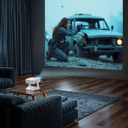 جهاز عرض بشاشة تعمل باللمس