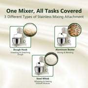 خلاط كهربائي منزلي قائم برأس مائل