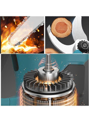 أداة متعددة الوظائف 4 في 1: تجمع بين جز العشب الكهربائية، ومنشار ، ومقص الشجر ، ومنفاخ